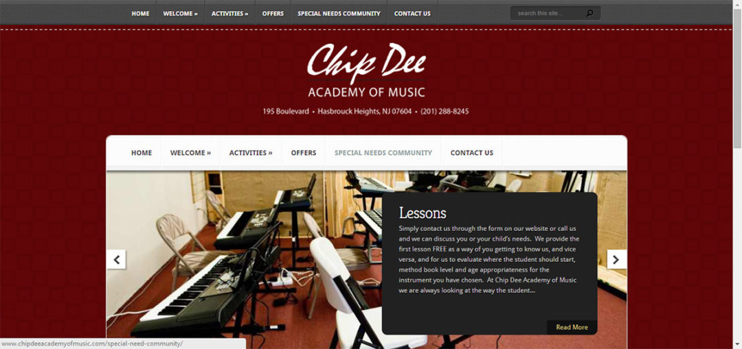 Chip Dee Music Academy of Music, John Chip Degaard, Owner