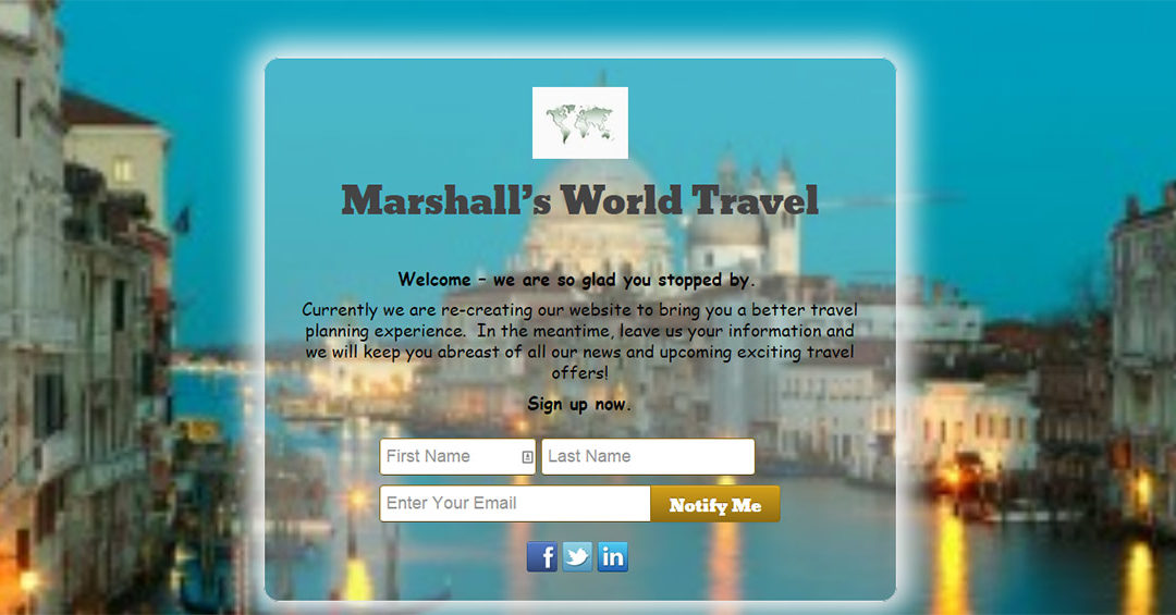 Marshall’s World Travel – Carol Marshall, Owner