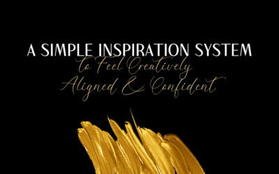 A Simple Inspiration System to Feel Creatively Aligned and Confident